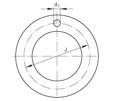 推力墊圈 EGW52-E40, 推力墊圈，免維護(hù)，帶鋼襯